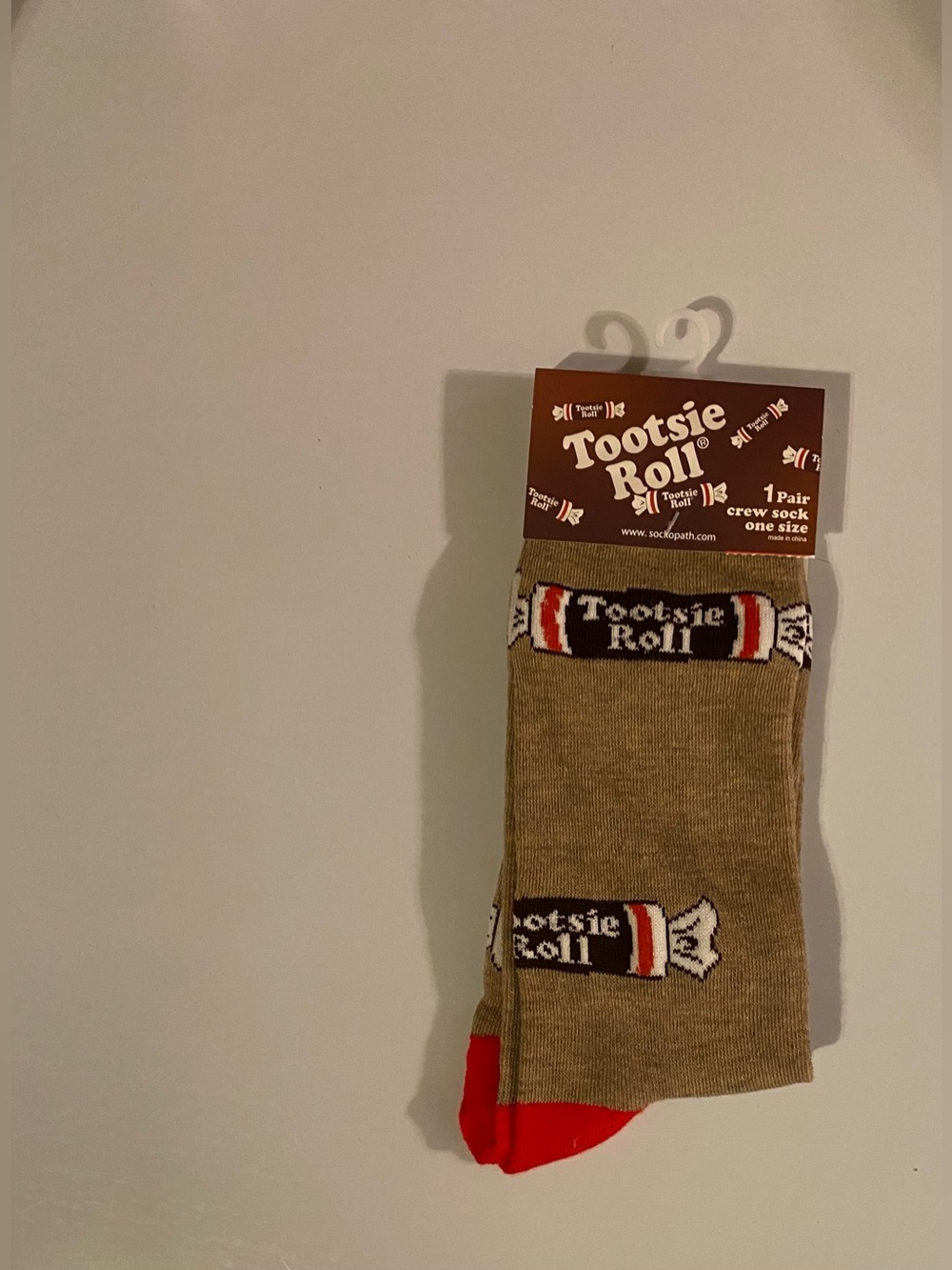 Fun Novelty Socks Featuring Tootsie Roll